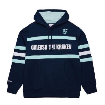 Seattle Kraken hanorac de bărbați cu glugă Head Coach Hoodie Current Logo