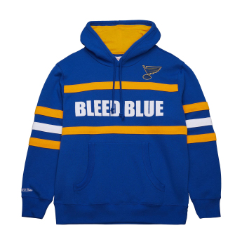 St. Louis Blues hanorac de bărbați cu glugă Head Coach Hoodie Current Logo