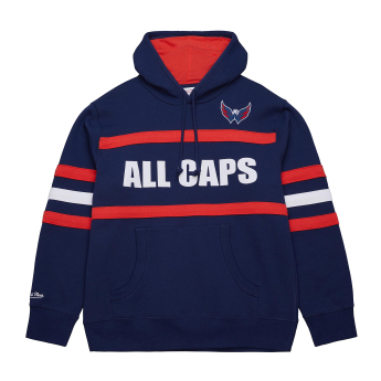 Washington Capitals hanorac de bărbați cu glugă Head Coach Hoodie Current Logo