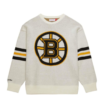 Boston Bruins hanorac de bărbați Retro Helmet Sweater Current Logo