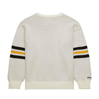 Boston Bruins hanorac de bărbați Retro Helmet Sweater Current Logo