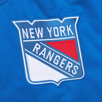 New York Rangers geacă de bărbați Primetime Heavyweight Satin Jacket Current Logo