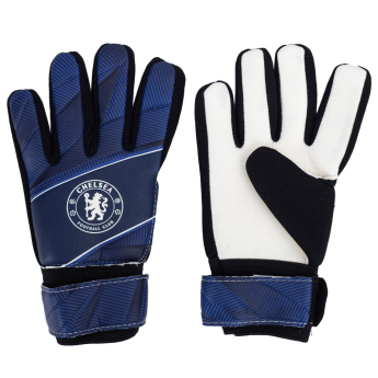 FC Chelsea mănuși de portar pentru copii Fuse Goalkeeper Gloves Yths 79-86mm palm width