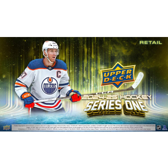 NHL cutii Cărți de hochei NHL 2024-25 Upper Deck Series 1 Blaster Box