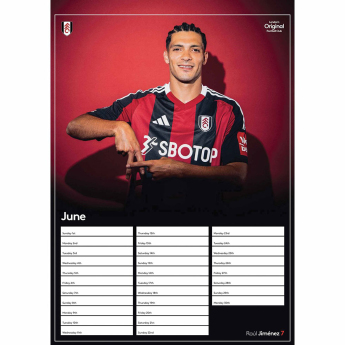 Fulham calendar 2025