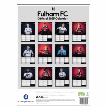Fulham calendar 2025