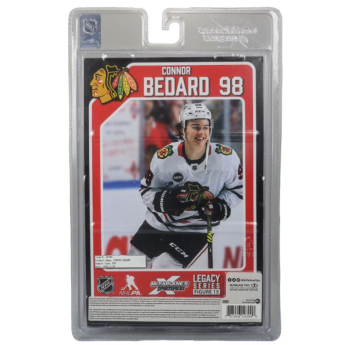 Chicago Blackhawks figurină Connor Bedard #98 Figure SportsPicks 2023/2024 Season