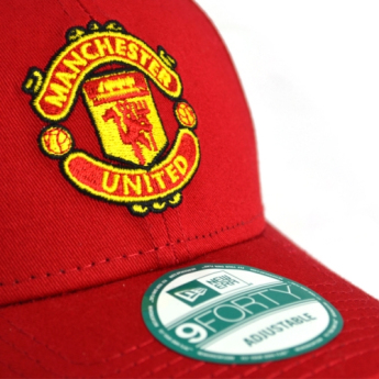 Manchester United șapcă de baseball New Era 9Forty Red