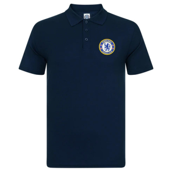 FC Chelsea tricou polo SLab Crest navy