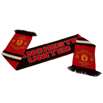 Manchester United eșarfă de iarnă stripe