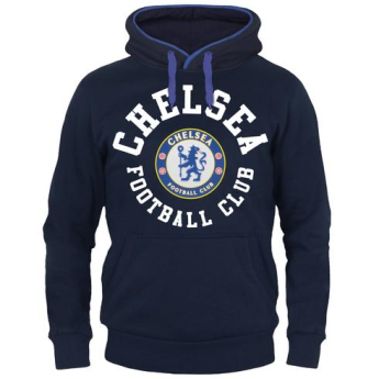 FC Chelsea hanorac de bărbați cu glugă SLab Graphic navy