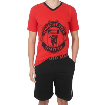 Manchester United pijamale de bărbați SLab crest black