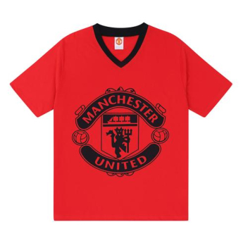 Manchester United pijamale de bărbați SLab crest black