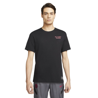 Paris Saint Germain tricou de bărbați ignite black