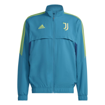 Juventus Torino geacă de fotbal pentru bărbați Condivo Presentation teal