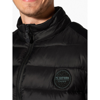 Bayern München geacă de bărbați winter Quilted black