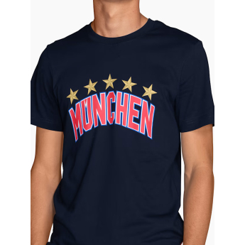 Bayern München tricou de bărbați navy