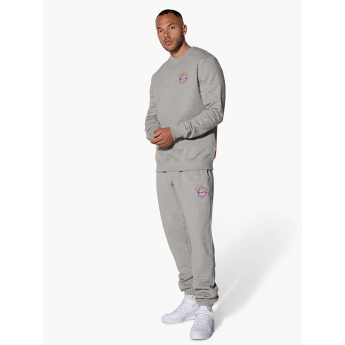 Bayern München pantaloni de trening pentru bărbați Logo grey