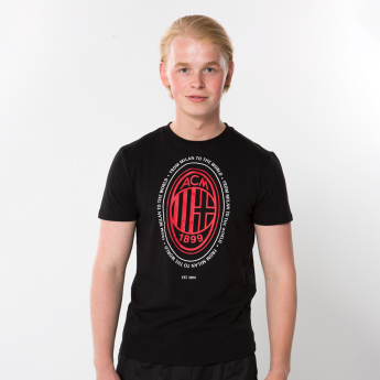 AC Milan tricou de bărbați Graphic Logo