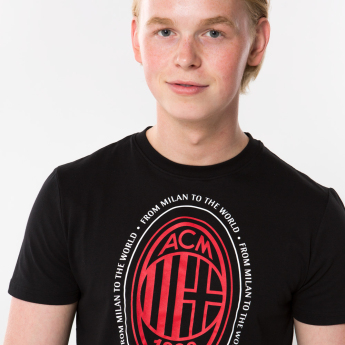 AC Milan tricou de bărbați Graphic Logo