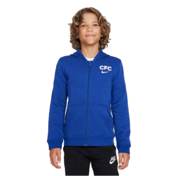 FC Chelsea hanorac cu glugă pentru copii Zip blue