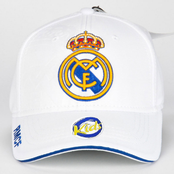 Real Madrid șapcă de baseball pentru copii No3 white