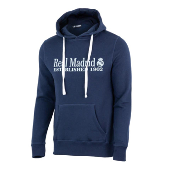 Real Madrid hanorac de bărbați cu glugă No13 Capucha navy