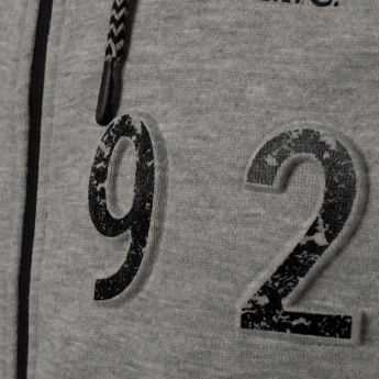 FC Liverpool hanorac de bărbați cu glugă No9 1892 grey