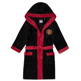 Manchester United halat de baie pentru copii black