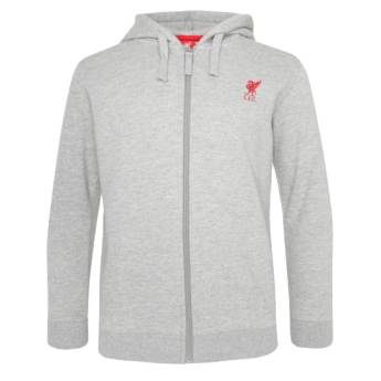 FC Liverpool hanorac cu glugă pentru copii Zip grey