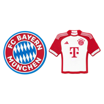 Bayern München set de magneți jersey and logo