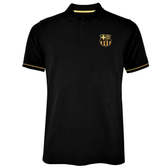 FC Barcelona tricou polo Crest gold