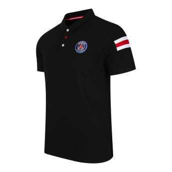 Paris Saint Germain tricou polo Sleeve Stripe black