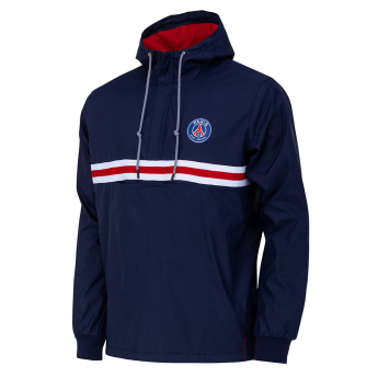 Paris Saint Germain geacă de bărbați cu glugă Wind blue