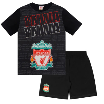 FC Liverpool pijamale de copii Text black