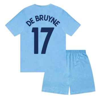 Manchester City pijamale de copii Text De Bruyne