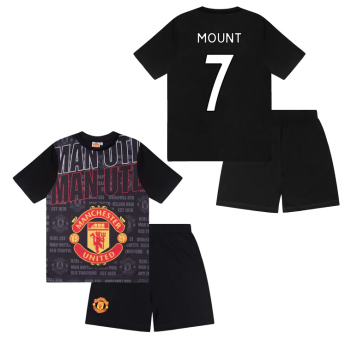 Manchester United pijamale de copii Crest Mount