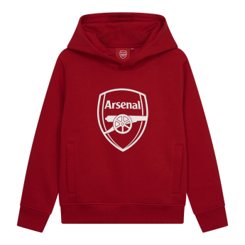 FC Arsenal hanorac cu glugă pentru copii No1 red