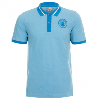 Manchester City tricou polo No1 Tee blue
