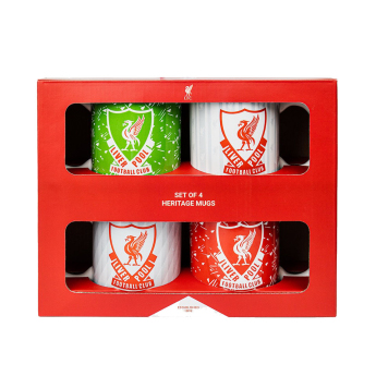 FC Liverpool set căni 4 pcs Heritage