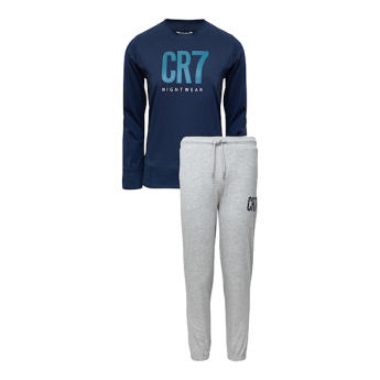 Cristiano Ronaldo pijamale de copii CR7 Long multicolor