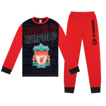 FC Liverpool pijamale de copii Long Text