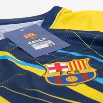FC Barcelona tricou de fotbal Lined yellow