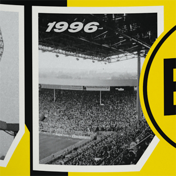 Borussia Dortmund cană Stadium retro