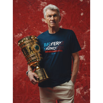 Bayern München tricou de bărbați Rekordmeister navy