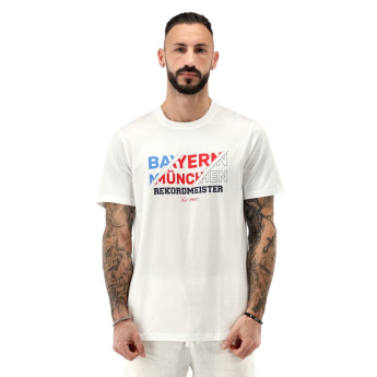 Bayern München tricou de bărbați Rekordmeister white