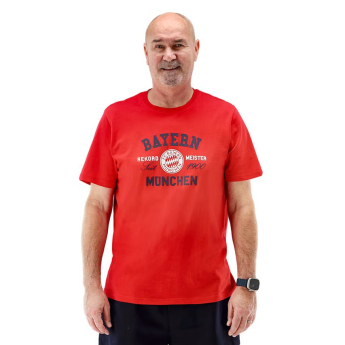 Bayern München tricou de bărbați Rekordmeister classic red