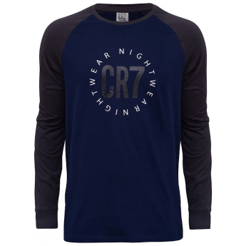 Cristiano Ronaldo pijamale de bărbați CR7 Long navy