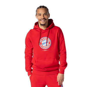 Bayern München hanorac de bărbați cu glugă Essential red