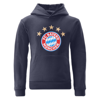 Bayern München hanorac cu glugă pentru copii Essential navy